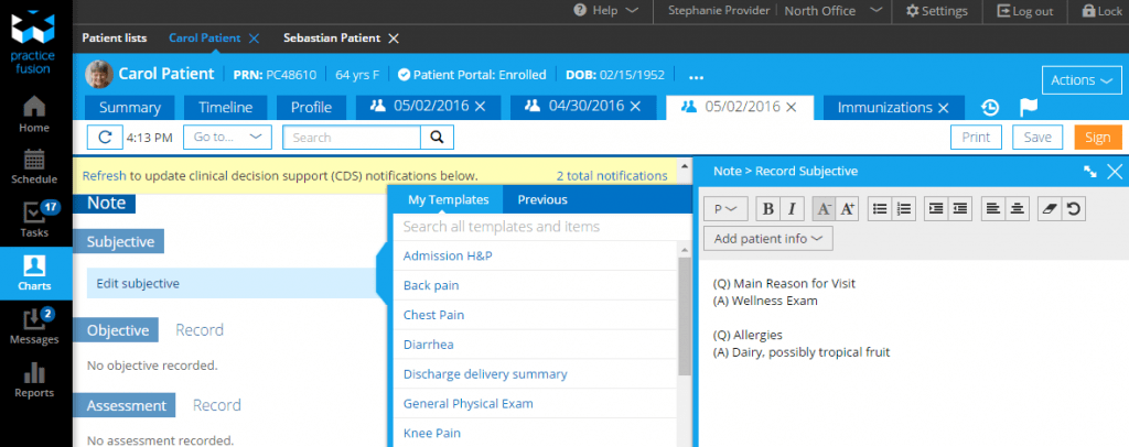 EHR Patient Communication